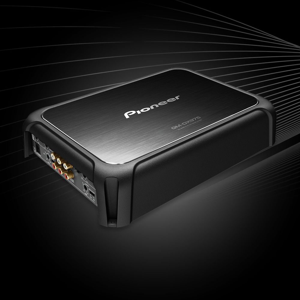angled image of amp