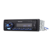 Pioneer car stereo receiver on a white background