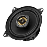 Pioneer car speaker on a white background