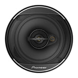 Pioneer car speaker on a white background