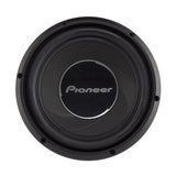 Pioneer subwoofer on a white background