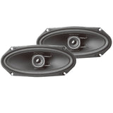 Two Pioneer car speakers on a white background