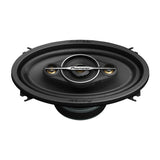Pioneer car speaker on a white background