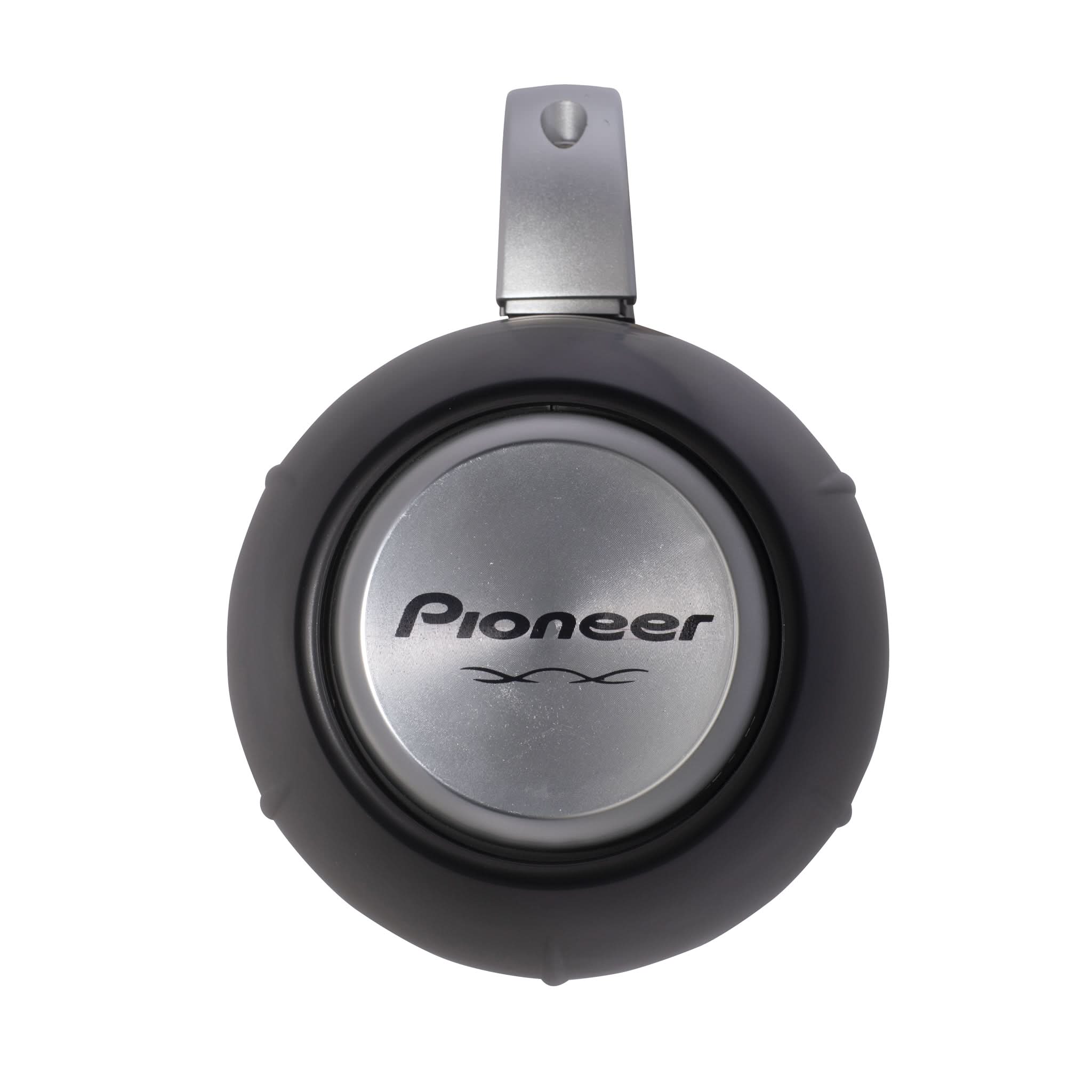 Pioneer headphones on a white background