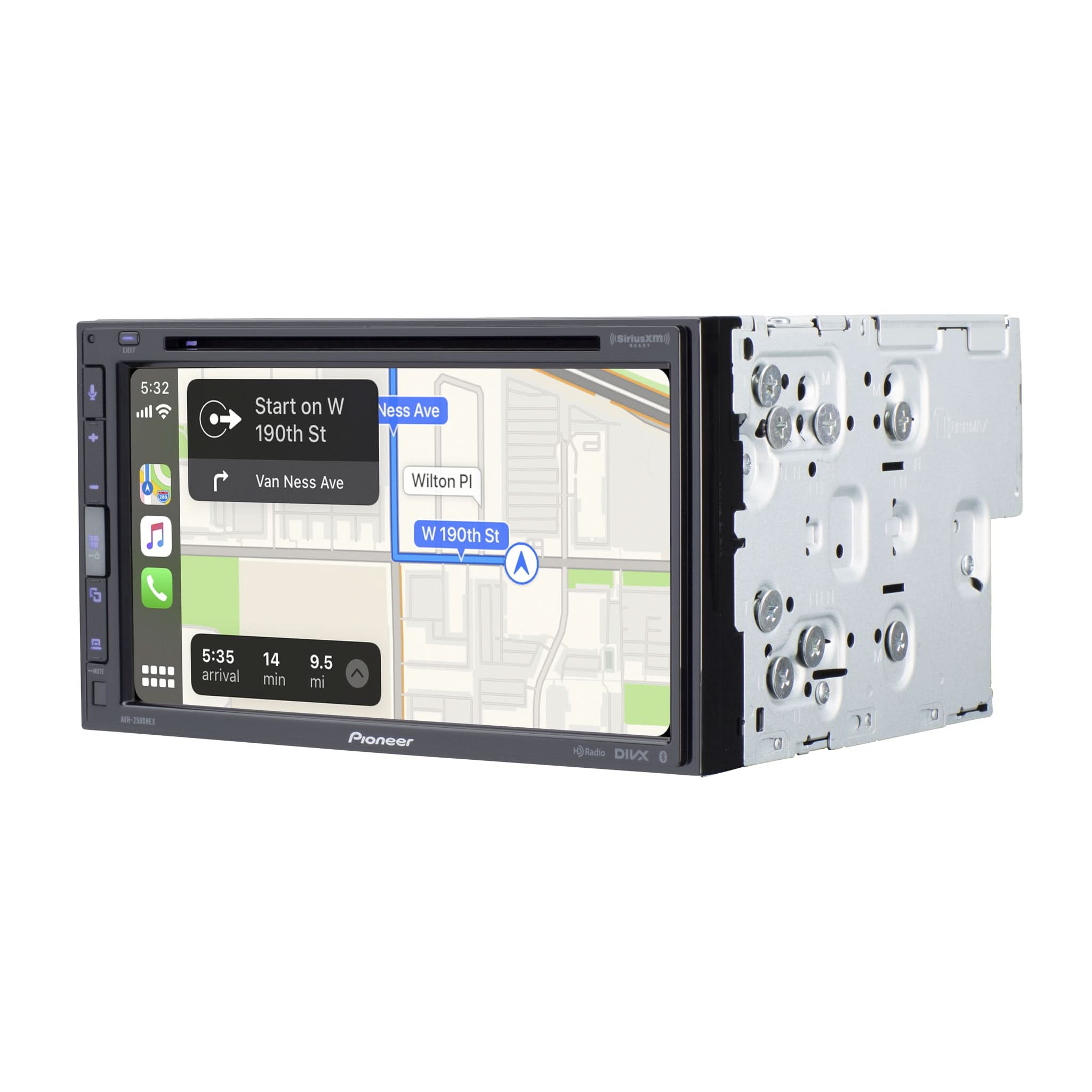 Pioneer_AVH-2500NEX_Left Angle Image