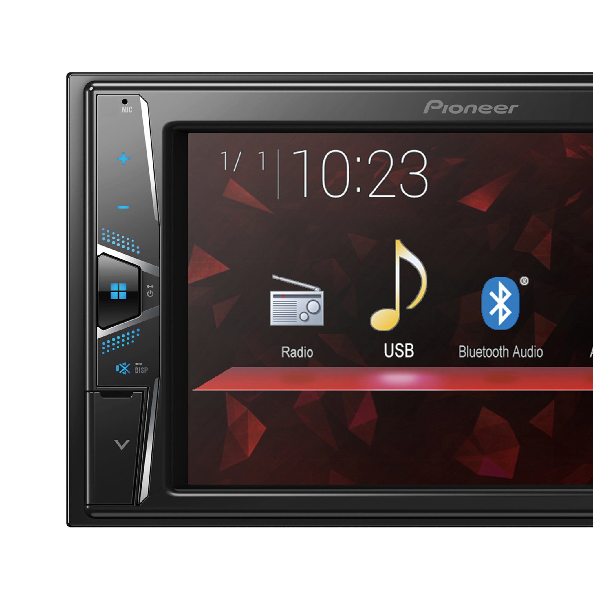 Pioneer_DMH-100BT_Top Image