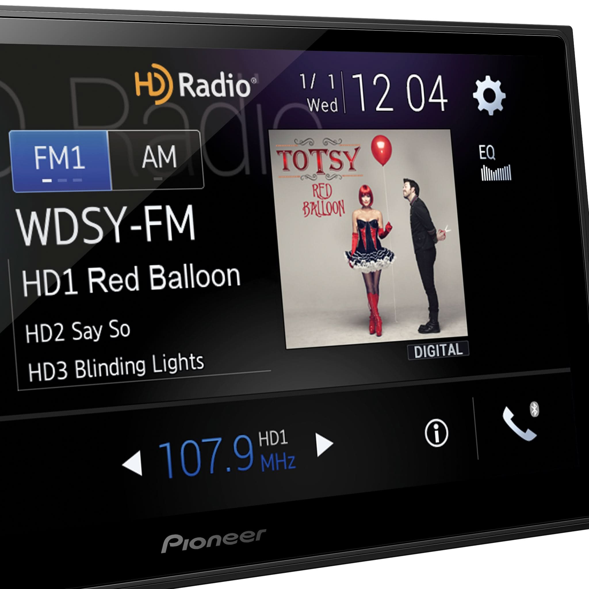 Pioneer_DMH-2660NEX_Left Angle Image