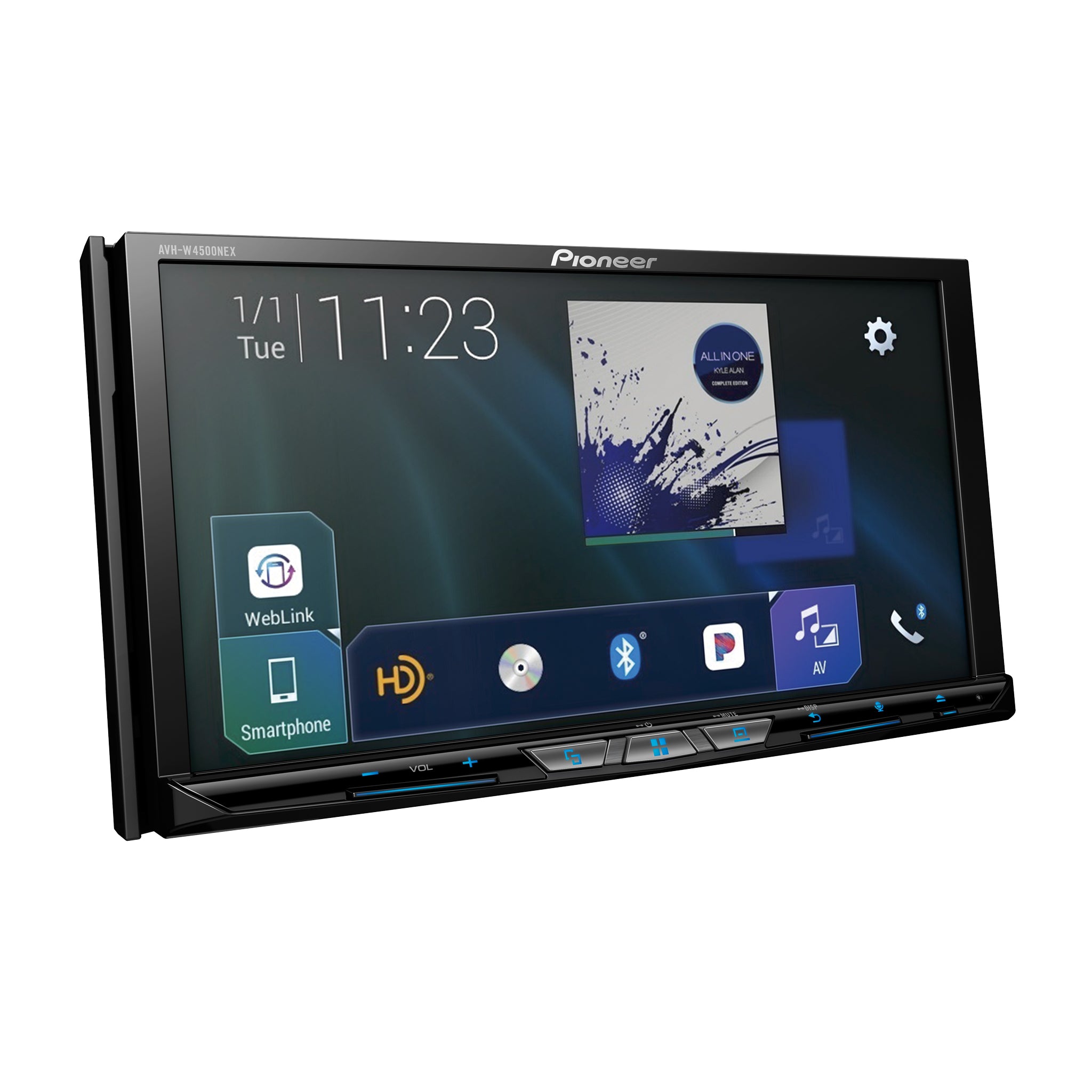 Pioneer_AVH-W4500NEX_Right Angle Image