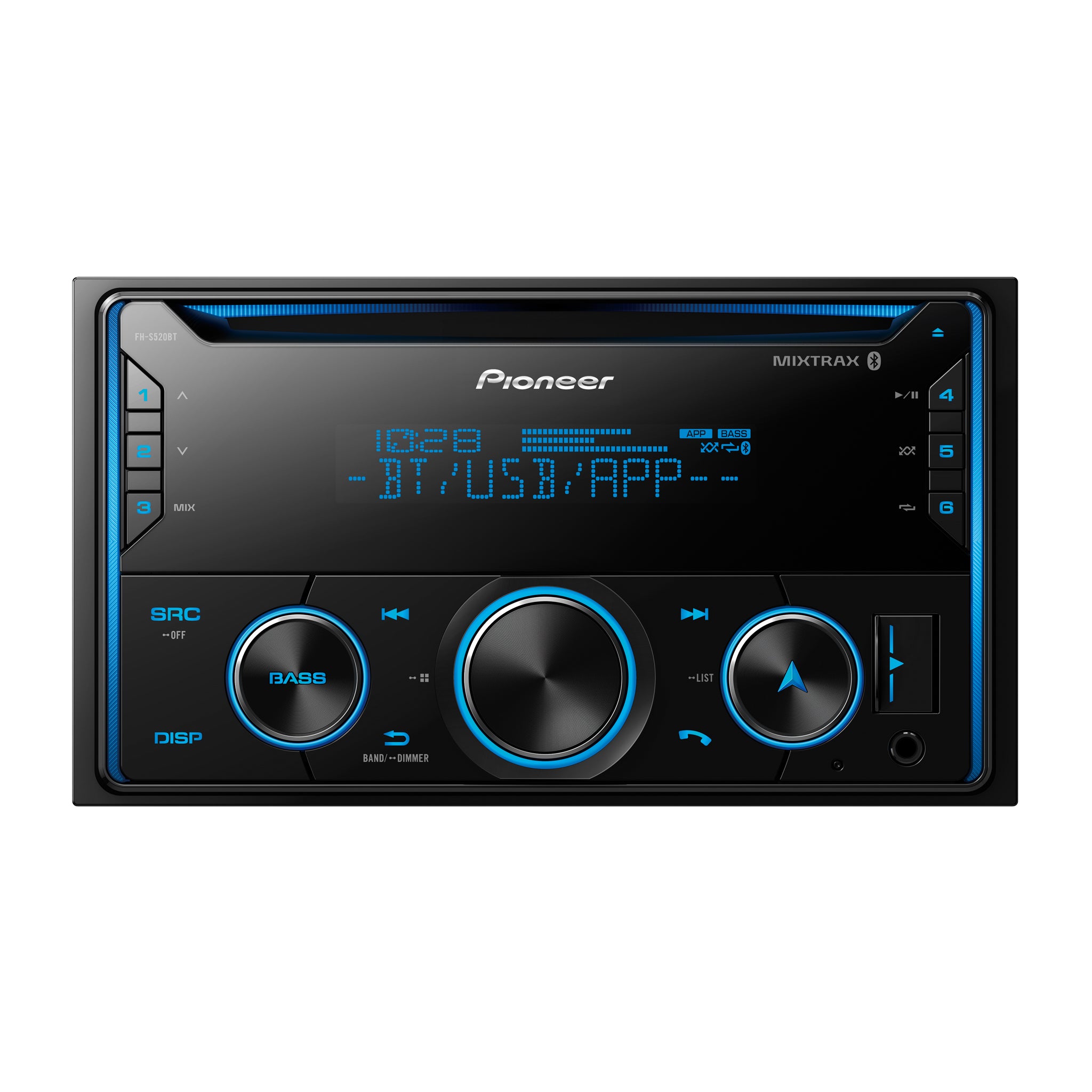 Pioneer_FH-S520BT_Front Image