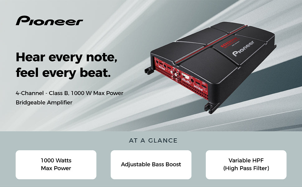 Pioneer GM-A6704 Amplifier - Shabab Al Barsha Auto Pioneer GM-A6704 Amplifier - Shabab Al Barsha Auto