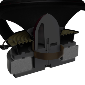 inside view of tweeter