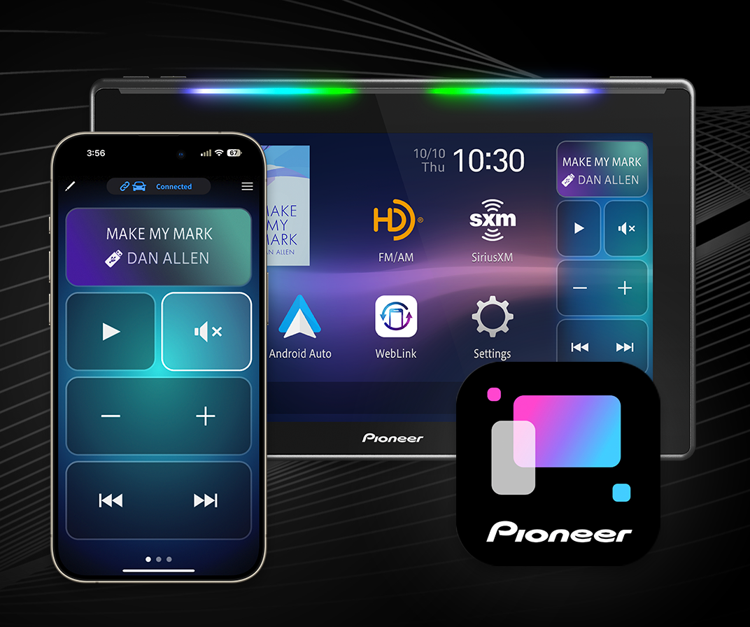 PxLink app on phone and icon