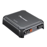 Pioneer car audio amplifier on a white background