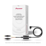 Pioneer hardwire kit for dash camera with packaging on a white background
