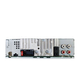 Electronic module with connectors on a white background