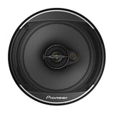 Pioneer car speaker on a white background