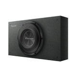 Pioneer subwoofer on a white background