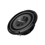Pioneer car subwoofer on a white background