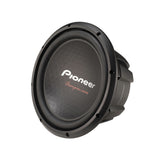Pioneer subwoofer on a white background