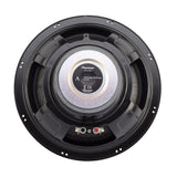Pioneer speaker subwoofer on a white background