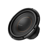 Pioneer subwoofer on a white background