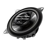 Pioneer car speaker on a white background