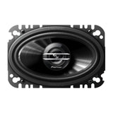 Pioneer car speaker on a white background