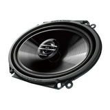 Pioneer car speaker on a white background
