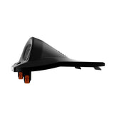 Side view of Pioneer speaker on white background