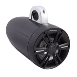 Black Pioneer speaker on a white background