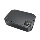 Black Pioneer subwoofer with a microcontroller on a white background