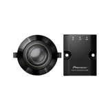 Pioneer passive crossover network with a speaker on a white background