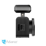 Black camera module with 'HieVC Advance' branding on a white background