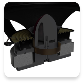 inside view of speaker