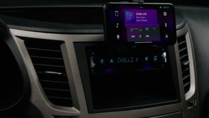 Pioneer SPH-10BT System Overview video thumbnail with Pioneer receiver installed in car with phone attached