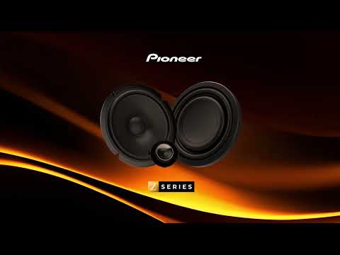 Z series video image with gold waves and a speaker with Subwoofer